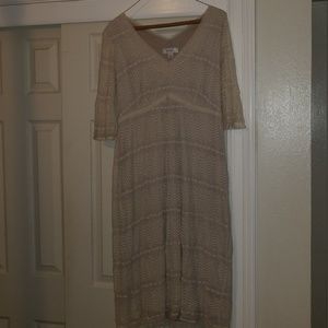 Dress Barn cream dress